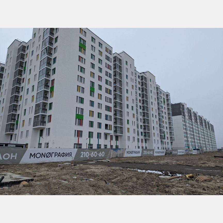 2-к. квартира, 62 м², 5/13 эт.