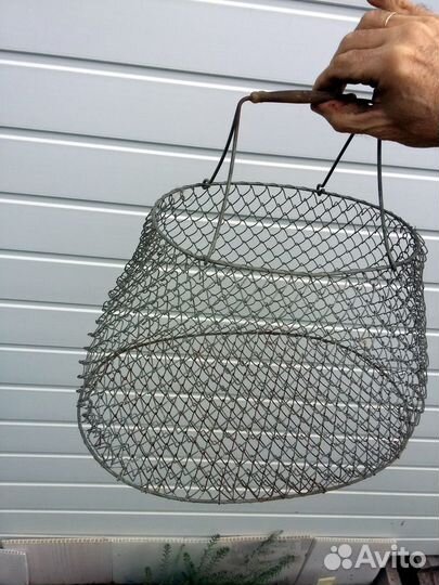 Металлическая корзинка СССР