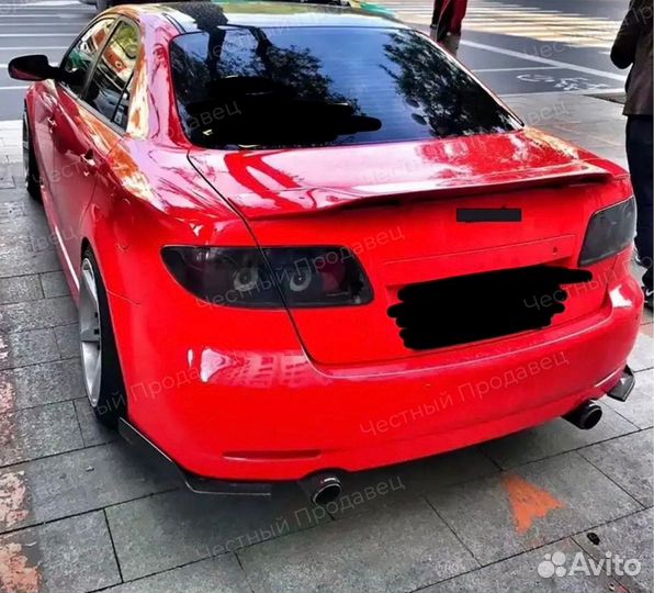 Сплиттер заднего бампера Mazda 6 gg