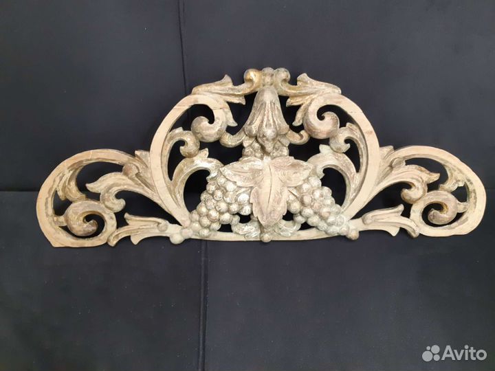 Старинное навершие, корона для мебели