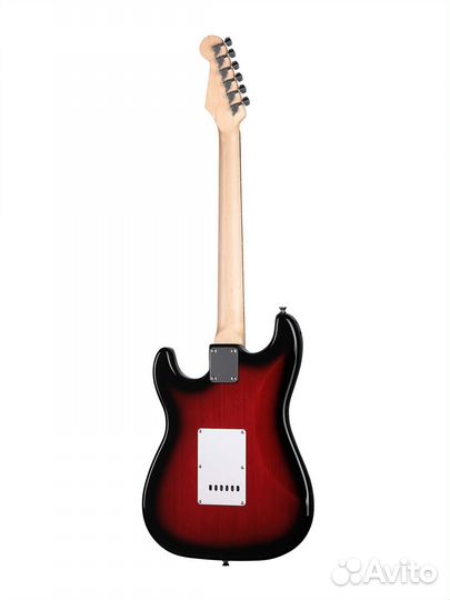 HEG300RDS электро-гитара Strat + чехол