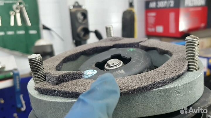 Замена опорного подшипника Citroen C4 II 2010-16