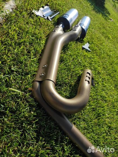 Выхлоп Harley-Davidson fat Bob