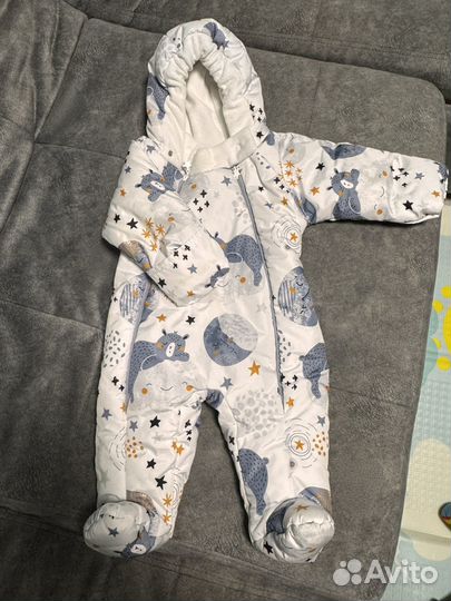 Комбинезон детский демисезонный babyglory 68см