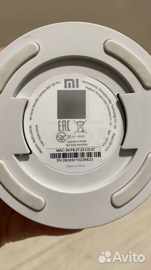 Камера xiaomi mi 360 2k