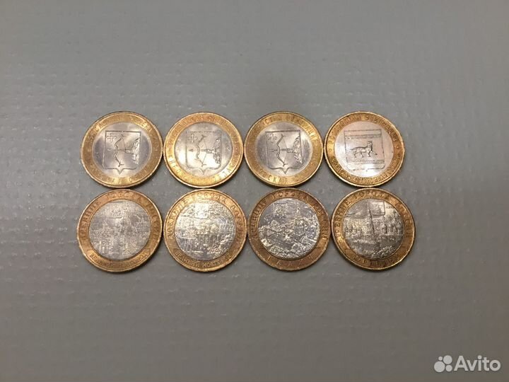 Коллекционные юбилейные монеты биметалл