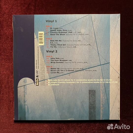 Винил Nelly «Country Grammar»