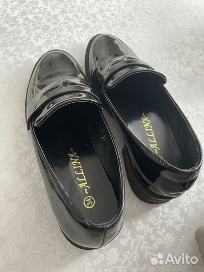 Лоферы женские 34 размер