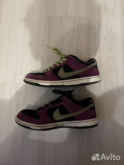 Кроссовки nike dunk red plum