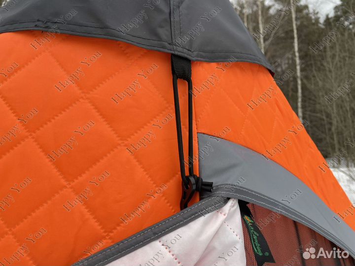 Палатка для зимней рыбалки + тент