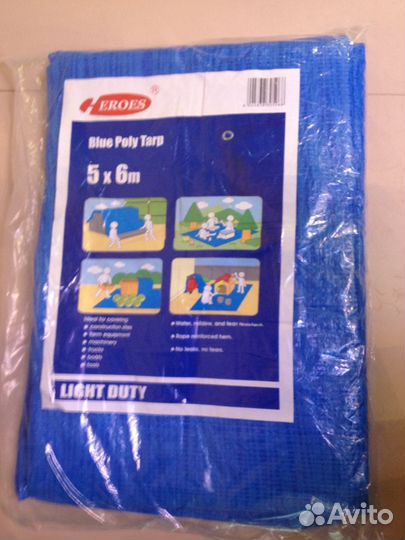 Тент,полог от 3*4 до 8*10м с люверсами