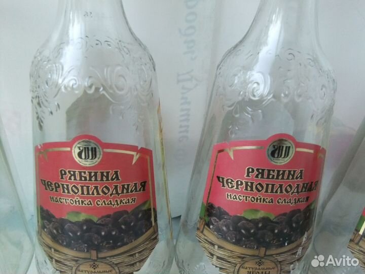 Графины Штофы 0,5 стеклянные Бутыли, пробки