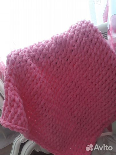 Плед детский плюшевый