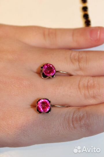Серебрянные серьги СССР проба 875