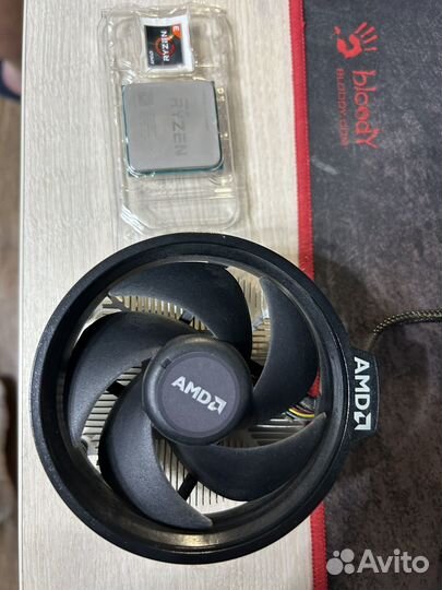 Процессор ryzen 3 2200g с кулером