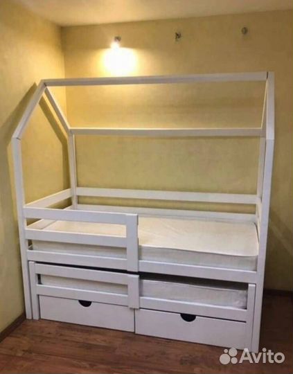 Для маленьких мечтателей: детская кровать-домик