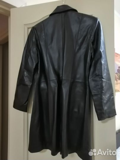 Кожаный плащ женский натуральная кожа
