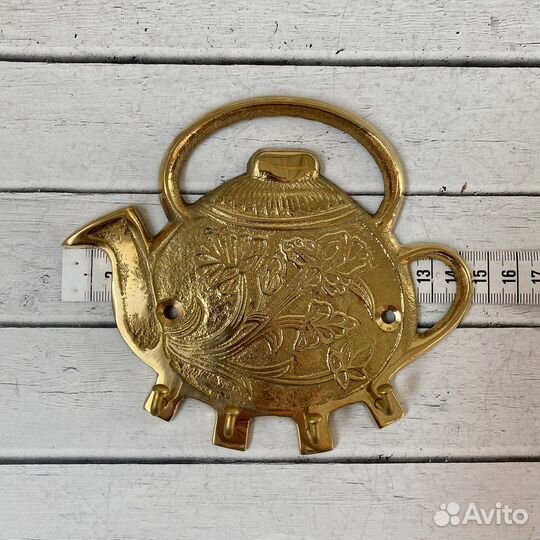 Крючок вешалка набор латунных крючков для кухни