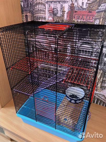 Клетка для грызунов большая