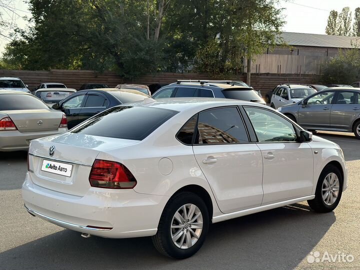 Volkswagen Polo 1.6 AT, 2016, 207 500 км