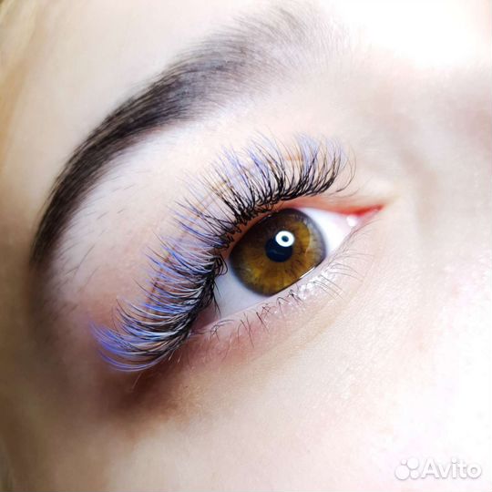 Наращивание ресниц на дому
