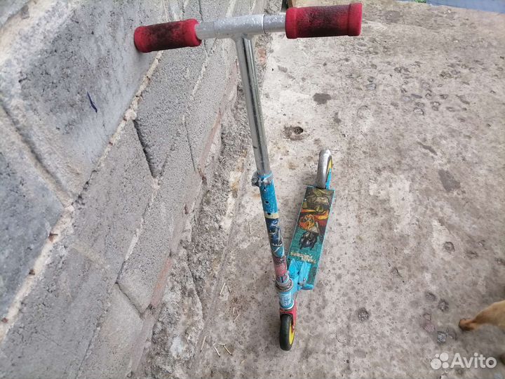 Самокат детский двухколесный бу