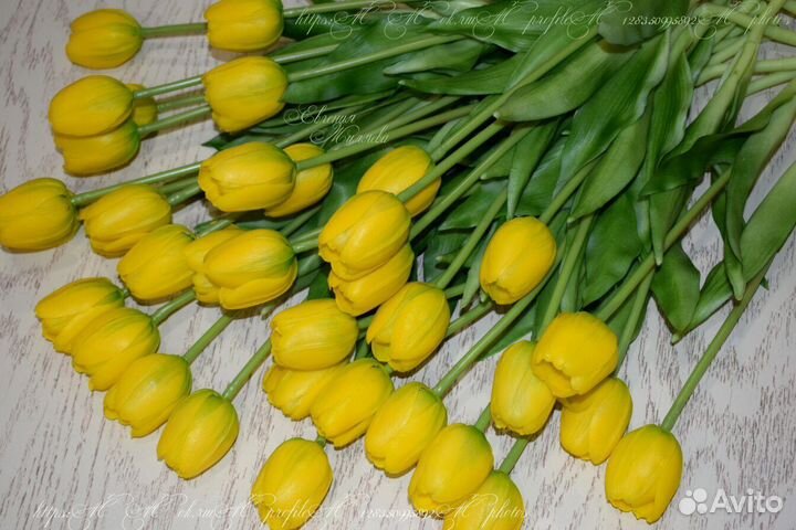 Тюльпаны искусственные