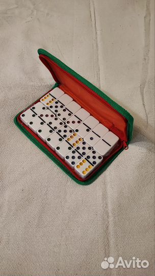 Домино в пенале, 28 костей