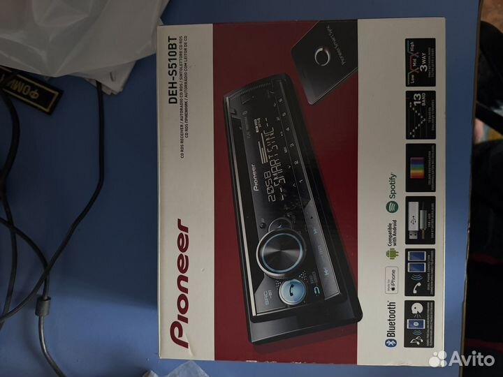 Магнитола pioneer 510 bt
