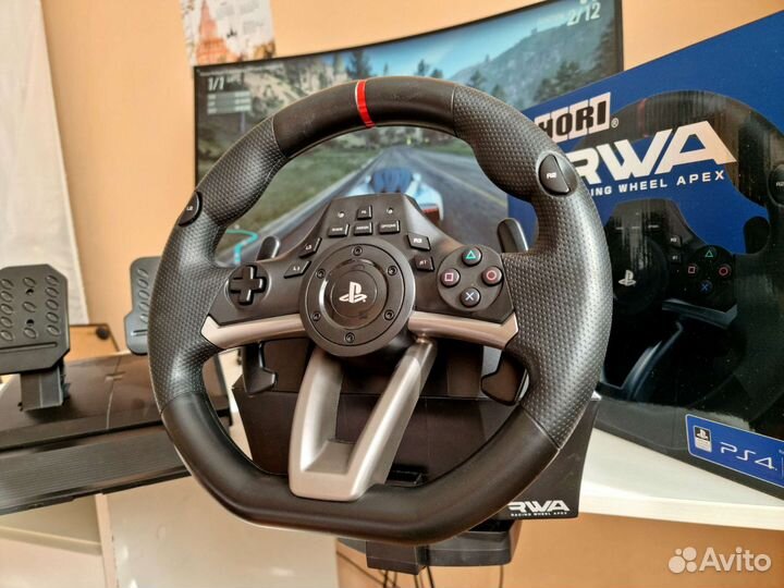 Руль Hori Racing Wheel Apex Полный Комплект + Чек