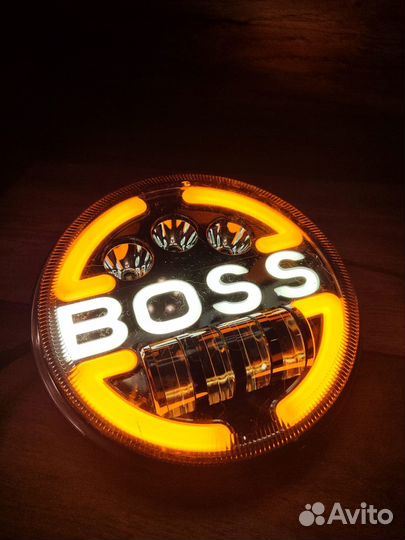 Светодиодные лед фары на ниву led G0177 нива boss