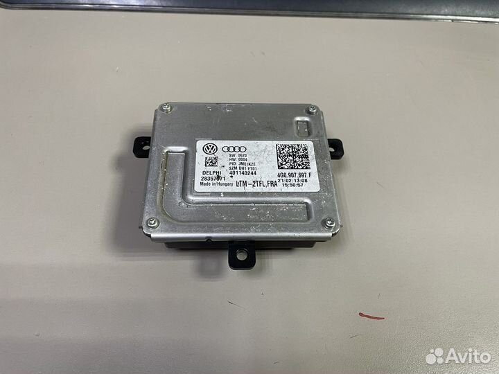 Блок управления фарой Ауди А6 С7 А7 4G0907697F