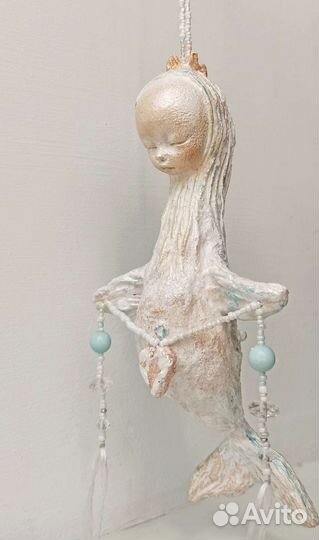 Рыбка, интерьерная скульптура (подвеска) 