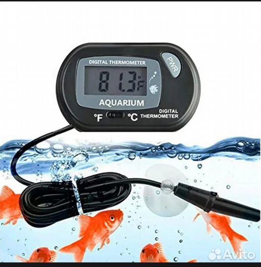 Термометр для аквариума новый