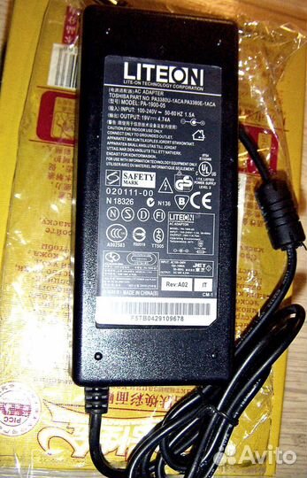 Блоки питания (AC Адаптер) для ноутбука 19v/4.74a