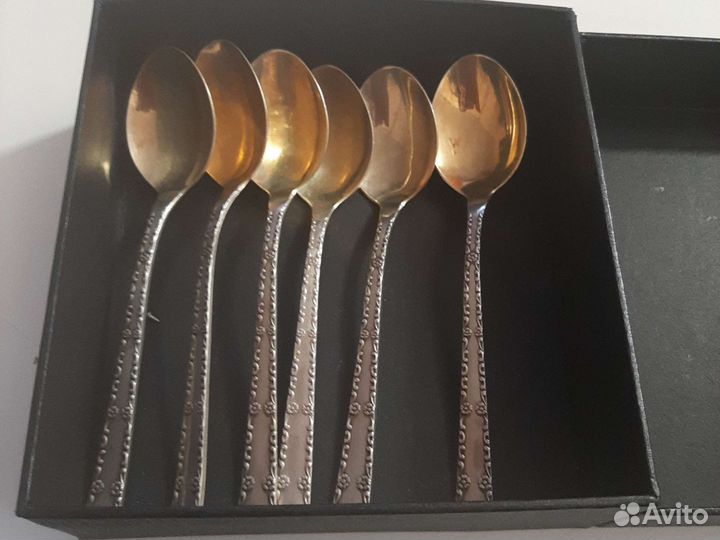Мелхиоровие ложки СССР. позолота