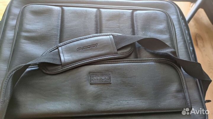 Кожаная сумка для ноутбука 17 дюймов