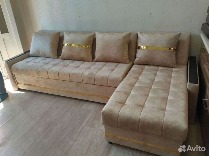 Угловой диван раскладной на заказ