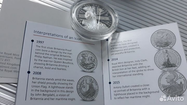 Монета Британия 2020