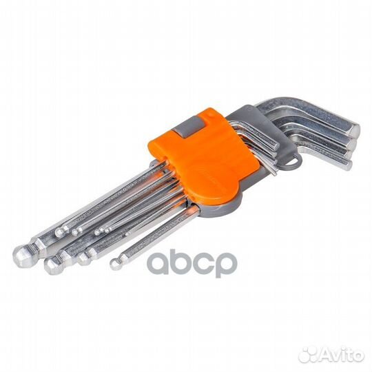 Набор шестигранных ключей с шаром 9 предметов п