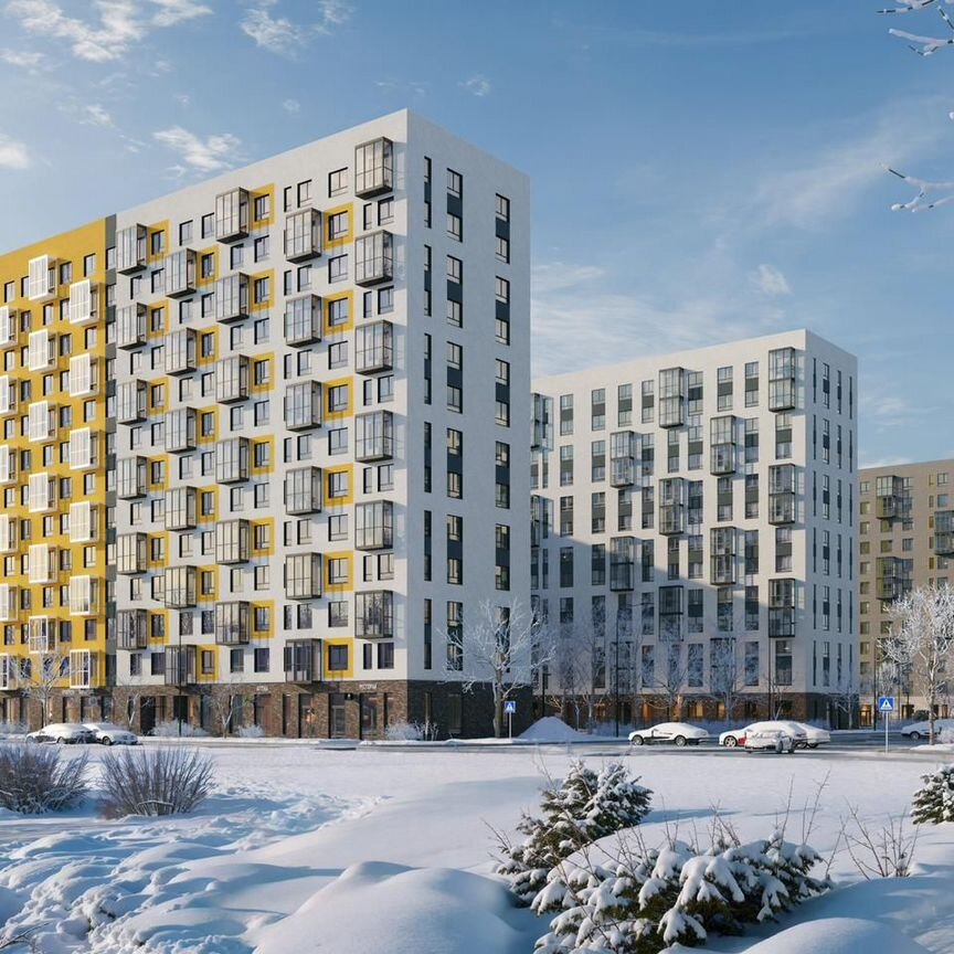 1-к. квартира, 34,4 м², 10/13 эт.