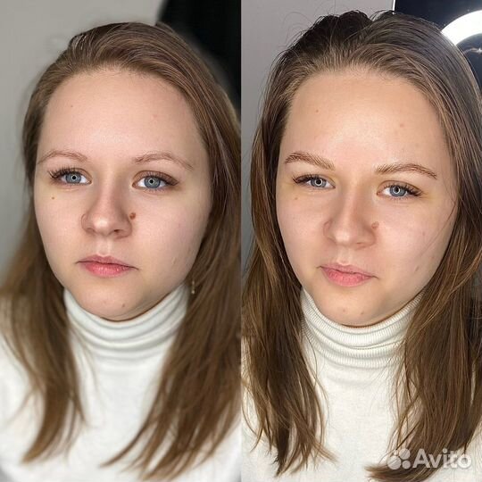 Перманентный макияж волосковый (не микроблейдинг)