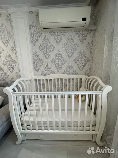 Детская кроватка можга красная звезда