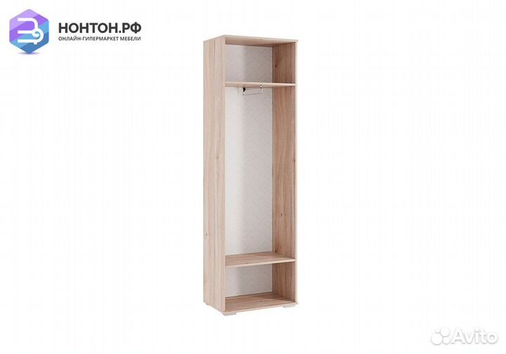 Шкаф двухдверный Лайк 08.01 дуб мария / какао