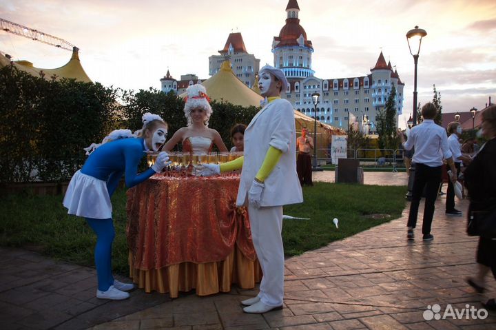 Мимы на свадьбу в Краснодаре и Краснодарском крае