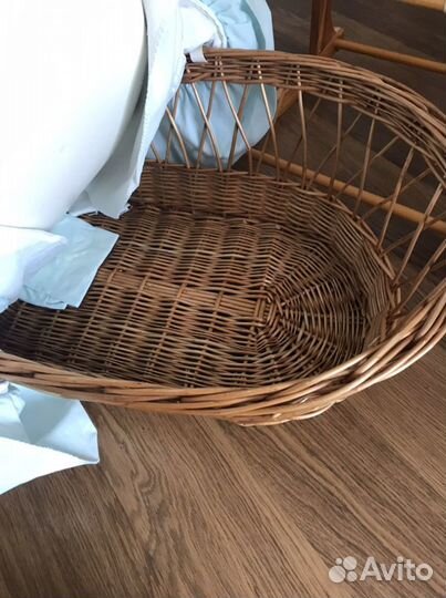 Люлька колыбель плетеная