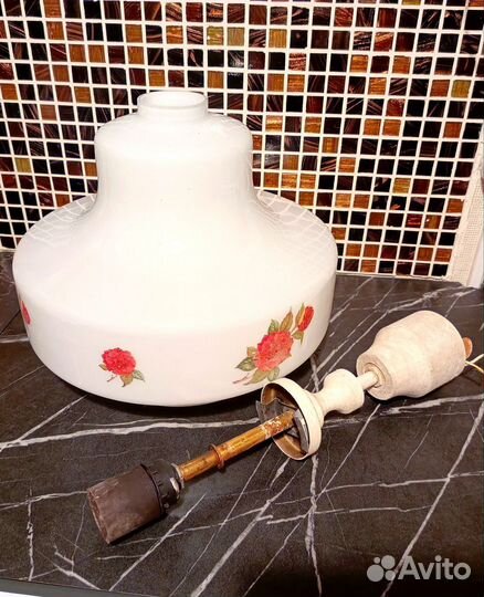 Люстра СССР без сколов и трещин