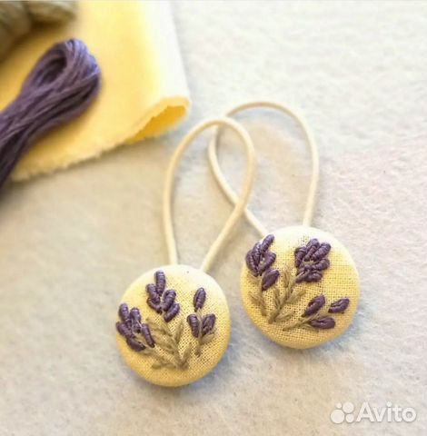 Резинки с вышивкой