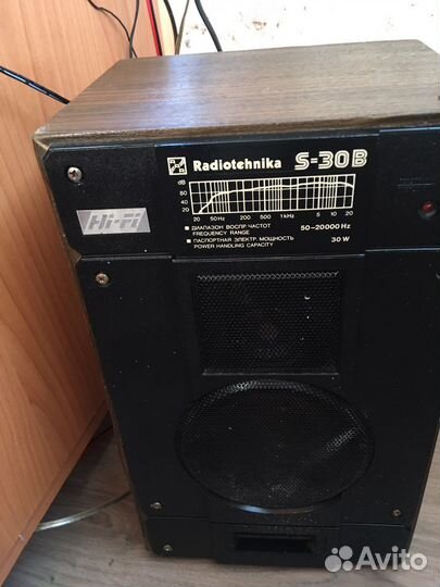 Колонки hi-fi radiotehnika s 30в