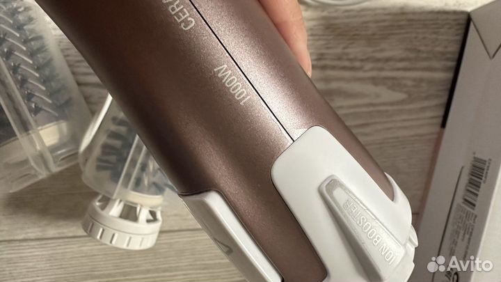 Фен щетка вращающаяся rowenta